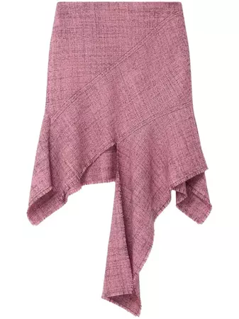Stella McCartney Asymmetric Wool Skirt - Farfetch