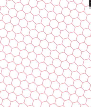 pink honeycomb