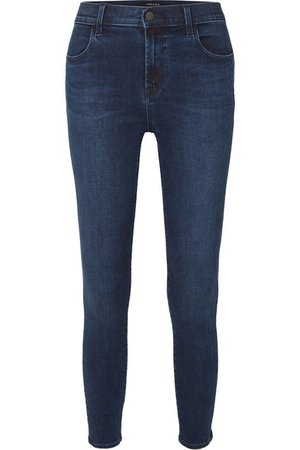 J Brand | Alana cropped high-rise stretch skinny jeans | NET-A-PORTER.COM