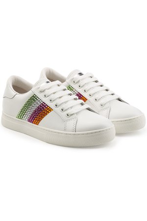 Empire Leather Sneakers with Embellishment Gr. IT 35