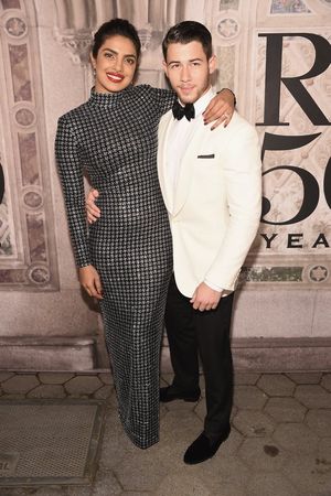 Priyanka Chopra and Nick Jonas at New York Fashion Week 2018 | POPSUGAR Celebrity Photo 3