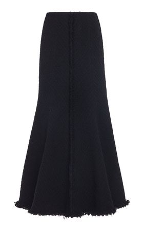 Tweed Siren Maxi Skirt By Del Core | Moda Operandi