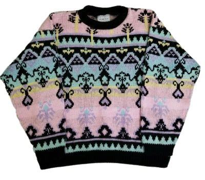 vintage pastel sweater