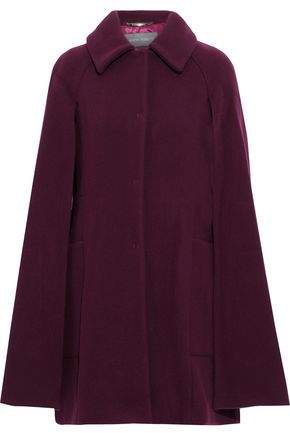 Wool And Cashmere-blend Cape