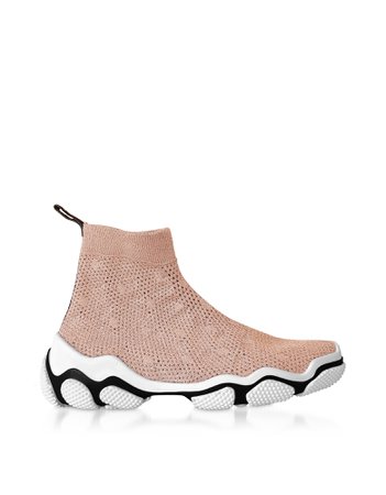 Red Valentino Light Nude Glam Run Sneakers