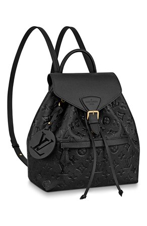Женский черный рюкзак montsouris LOUIS VUITTON — купить за 188000 руб. в интернет-магазине ЦУМ, арт. M45205