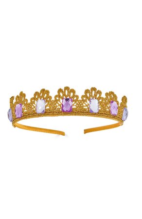 Princess Crown Headband - Purple Gem – Bailey and Ava