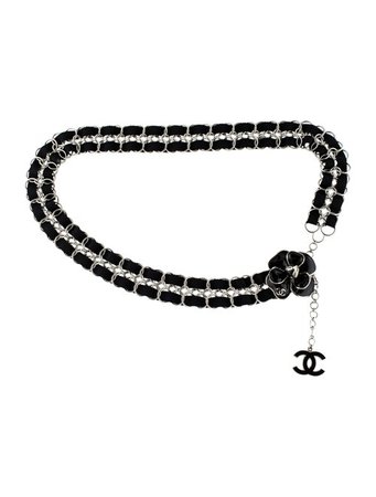 Chanel Camellia Chain-Link Belt - Accessories - CHA305605 | The RealReal