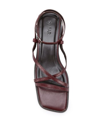 BY FAR Yumi 45mm strappy sandals