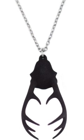 Rogue And Wolf - Remember Necklace Black