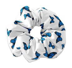 blue butterfly scrunchie - Google Search