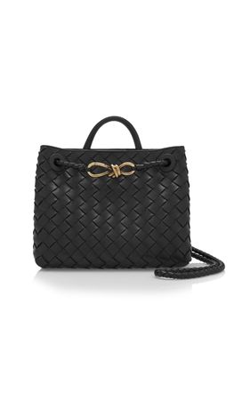 Small Andiamo Intrecciato Leather Tote Bag By Bottega Veneta | Moda Operandi