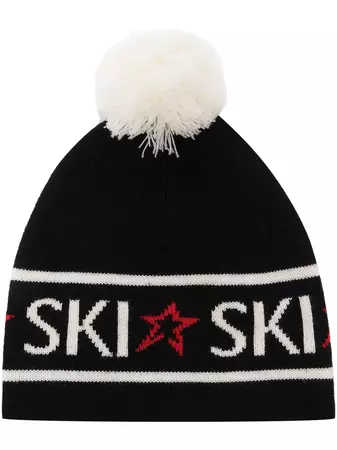 Shop Perfect Moment Ski knitted beanie with Express Delivery - FARFETCH
