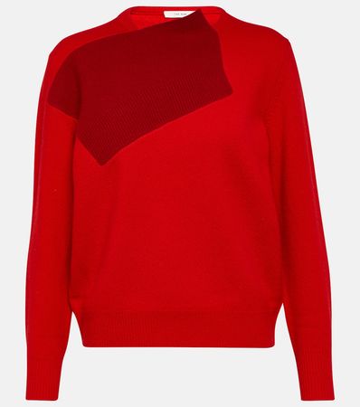 Enid Wool And Cashmere Sweater in Red - The Row | Mytheresa