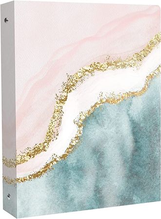 Amazon.com : bloom daily planners Binder (+) 3 Ring Binder (+) 1 Inch Ring (+) 10" x 11.5" - Geode : Office Products