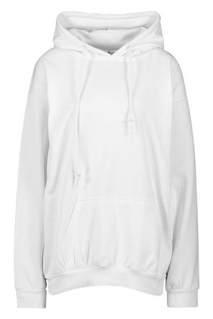 Wash Your Hands Oversized Hoodie | boohoo white