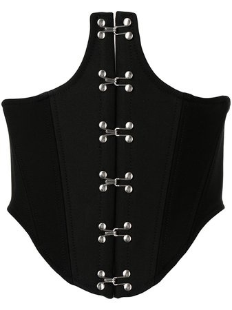 Shop Dion Lee hook-fastening undercorset top with Express Delivery - FARFETCH