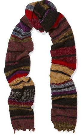 knitten scarf goblincore