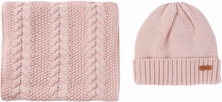 Cable Beanie & Scarf Set