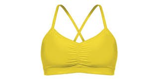 yellow sport bra - Google Search