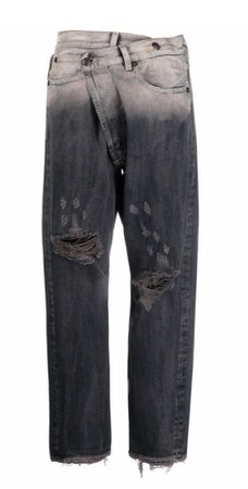 r13 ombre jeans