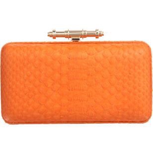 orange givenchy clutch bag