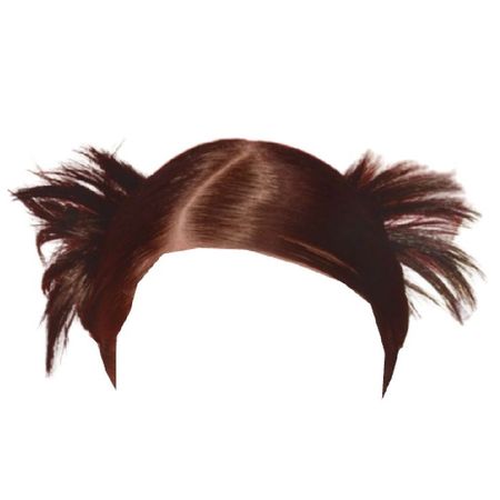 red brown hair vintage y2k 90's slicked back messy bun updo hairstyle
