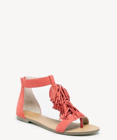 Sole Society Koa Fringe Flat Sandal | Sole Society Shoes, Bags and Accessories