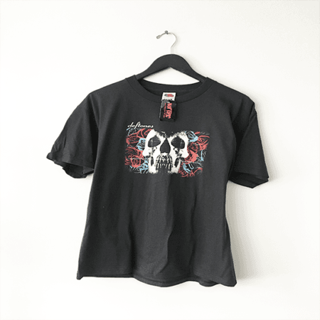 New Vintage Deftones Graphic Tee Shirt Band Tour Concert Hot Topic Black Large | eBay