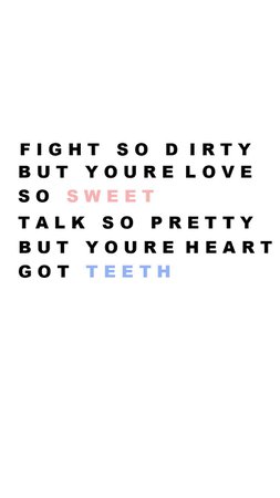 5sos teeth lyrics