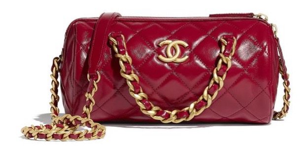 red chanel bag
