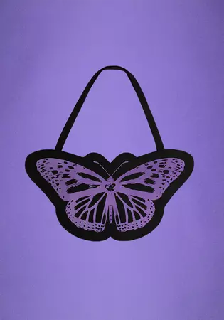 butterfly tote in black – Olivia Rodrigo | Official Store