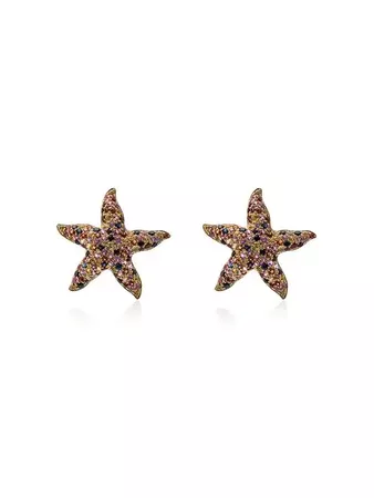 Yvonne Léon Starfish Sapphire Earrings