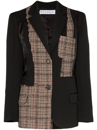 JW Anderson deconstructed patchwork blazer $1,690 - Buy AW19 Online - Fast Global Delivery, Price