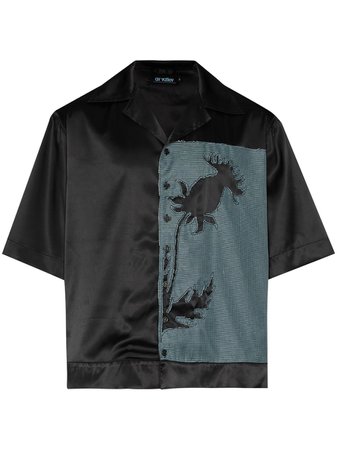 AV Vattev floral-detail short-sleeve Shirt - Farfetch