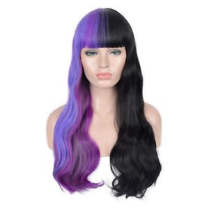 Split Colored Pastel Goth Wig (Melanie Martinez)