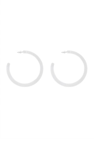 Lucite Hoop Earrings | Forever 21
