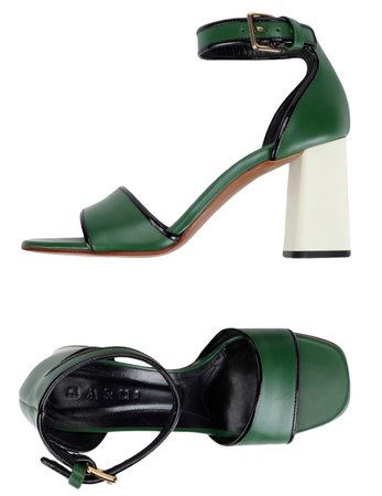 marni sandals green