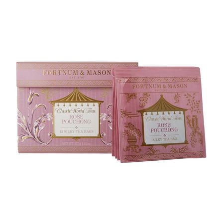 Rose Pouchong, 15 Whole Leaf Silky Tea Bags, 37.5g