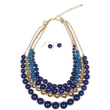 light blue earrings bead - Google Search