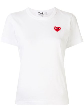 Comme Des Garçons Play, Logo-Patch T-Shirt