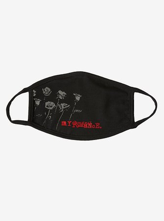 My Chemical Romance Let's All Be Friends Fashion Face Mask