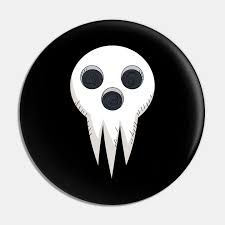 soul eater death mask pin - Google Search