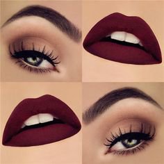 Pinterest - 20 Top Exclusive Eye Shadow and Lip Makeup Appearance | Eye Makeup