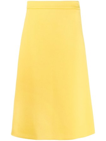 Prada High Rise A-Line Skirt | Farfetch.com