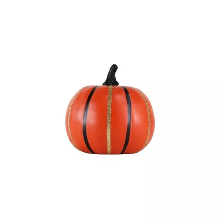 Small Halloween Pumpkin Stripes Orange - Hyde and Eek! Boutique : Target