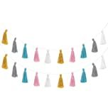 Amazon.com: Mkono 2 Pack Tassel Garland Boho Cotton Pastel Banner Colorful Birthday Christmas Party Decor Wall Hangings for Bedroom, Nursery, Play Room, Dorm Room, Baby Shower, Kids Girls Room Decor, Multi : Home & Kitchen