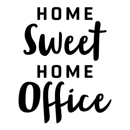 Adesivo - Home Sweet Home Office