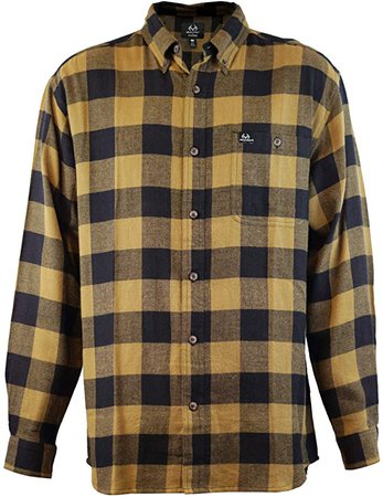 Amazon.com: Staghorn Long Sleeve Plaid Flannel, Aspen, S: Clothing