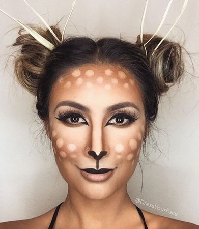 deer makeup look - Google Search